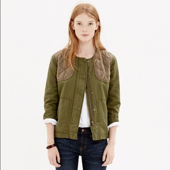 Madewell Jackets & Blazers - Madewell Quilted Bomber Jacket